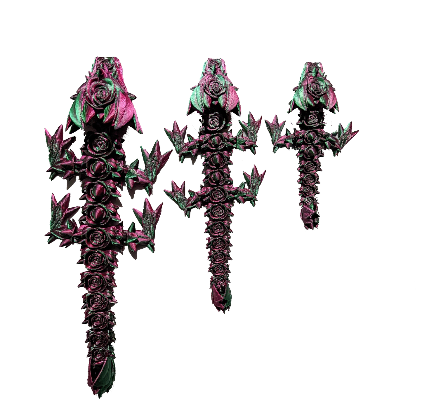 MISS PRINTED-3D Printed Articulated Dragons- BABY ROSE DRAGON