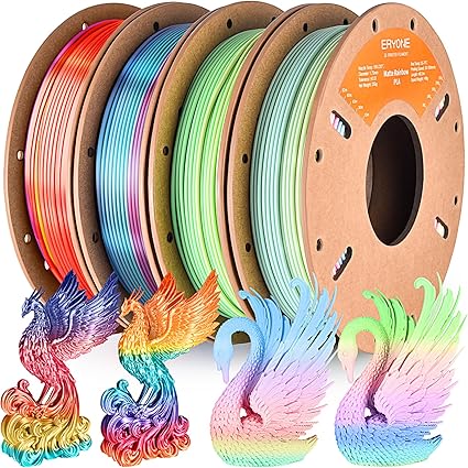 Filaments - Eryone Rainbow Silk & Matte PLA - 1KG