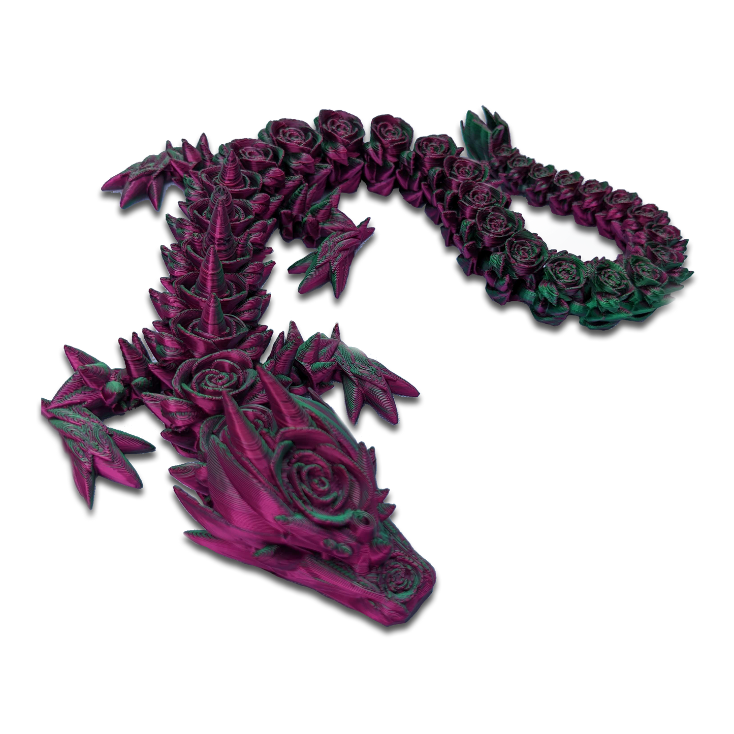 3D Printed - ADULT ROSE DRAGON